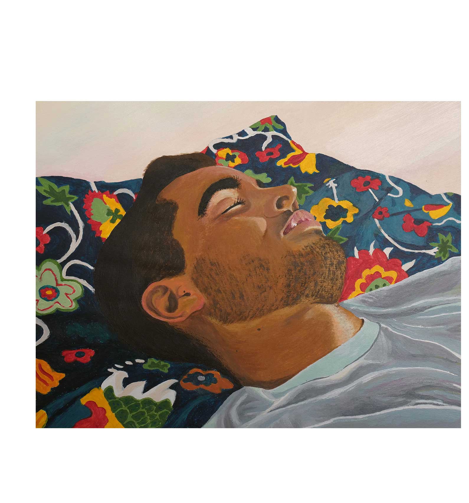 <i>Guillaume</i>, acrylique, 2020