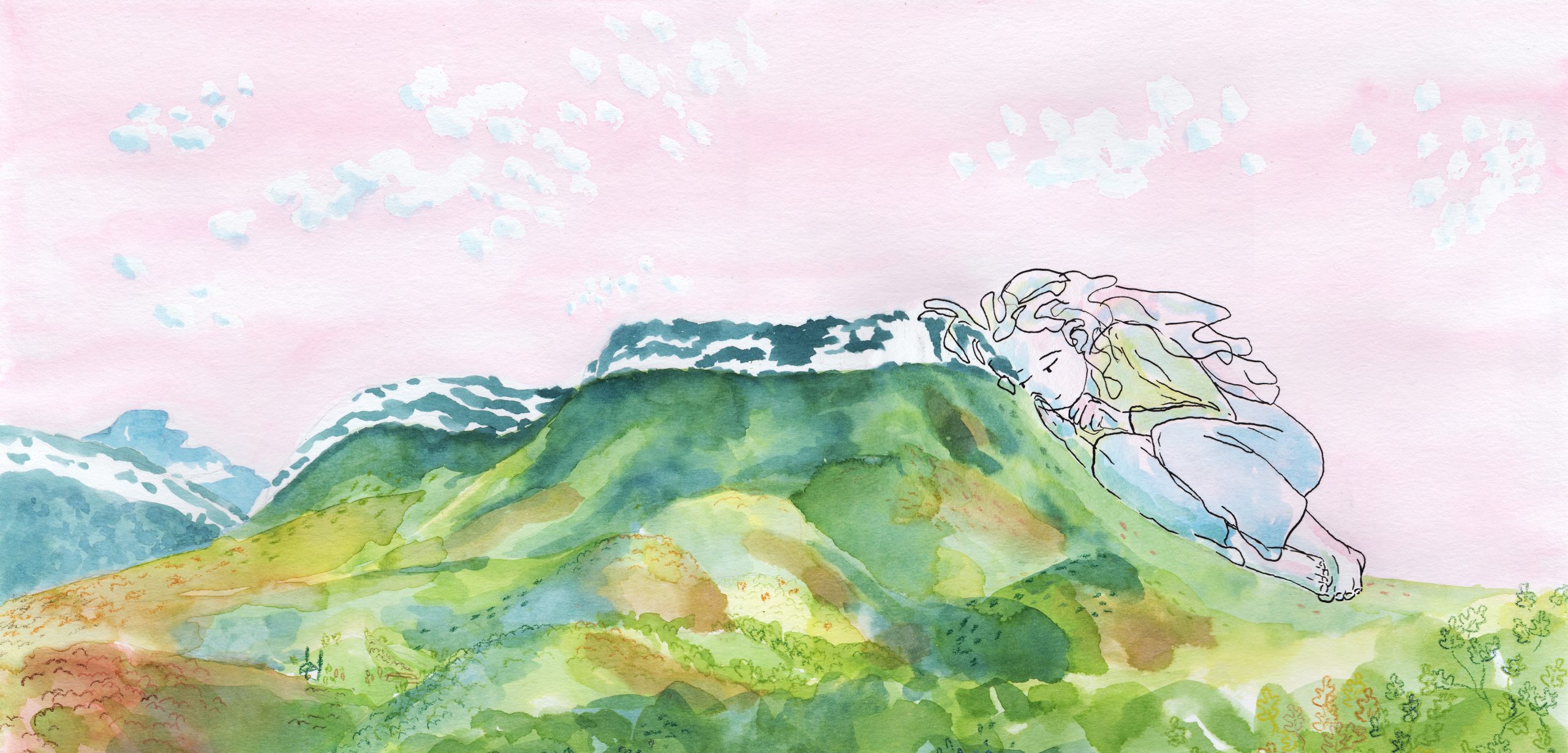 vivre ici illustration coline gwinner, crest