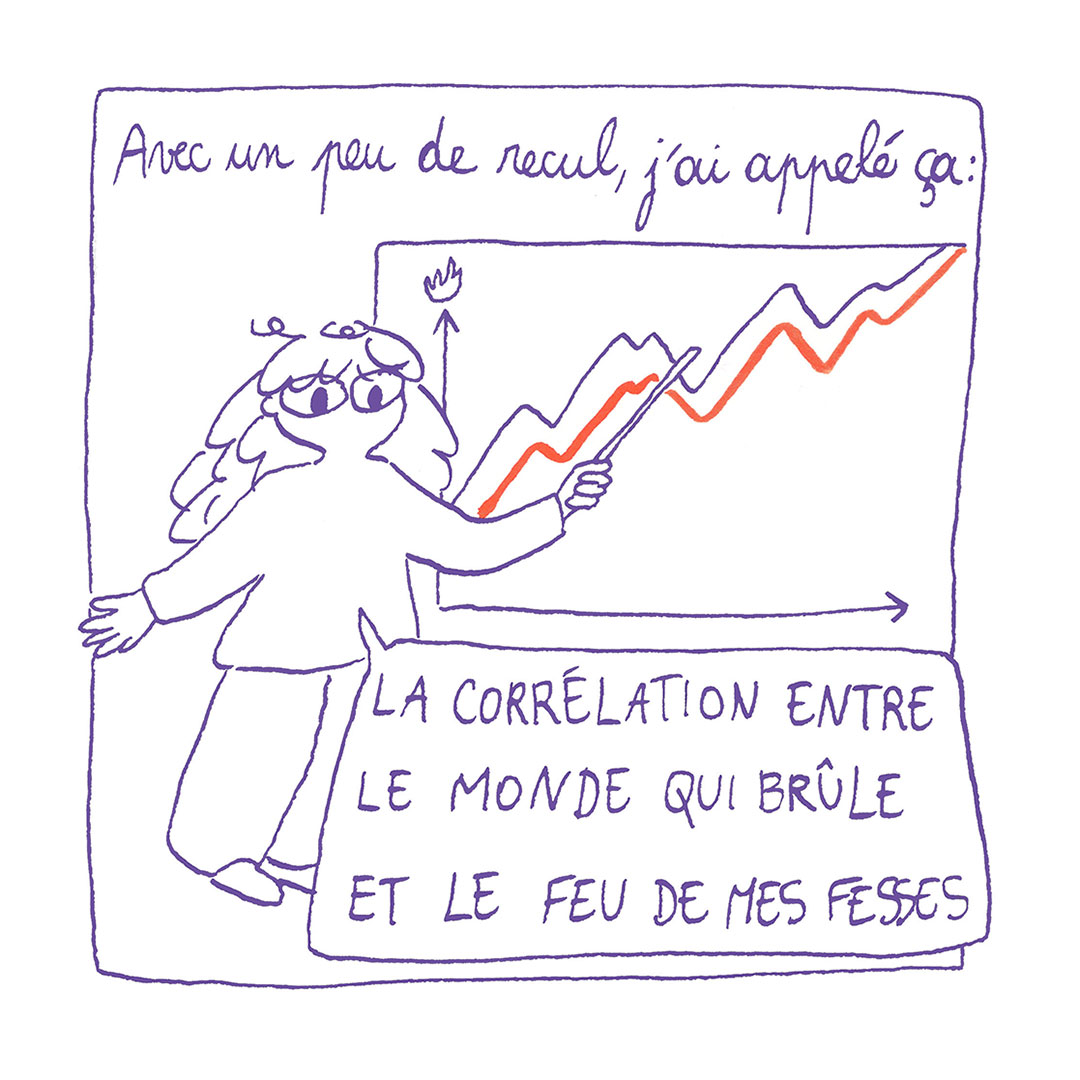 Le feu aux fesses