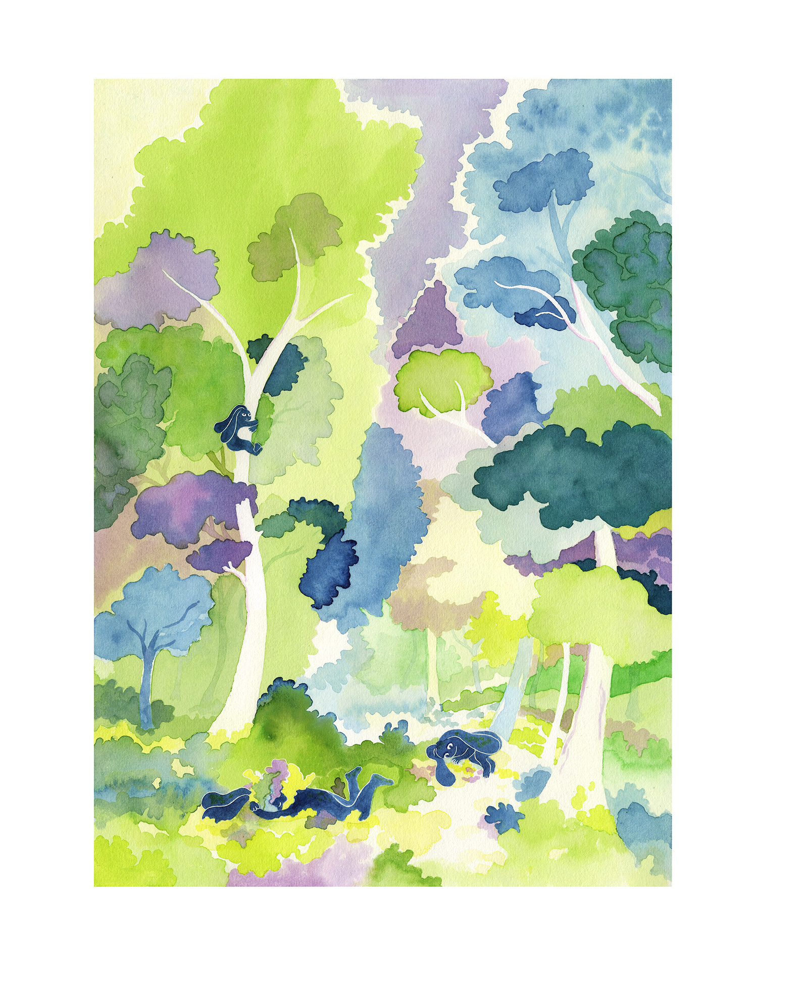 <i>Réparer le futur</i>, aquarelle, 2026