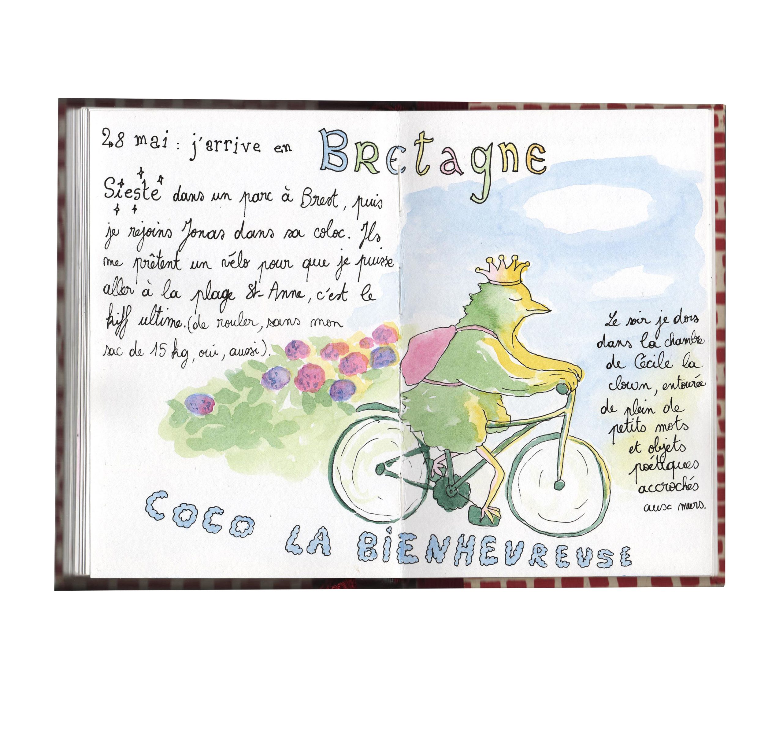 <i>Carnet de voyage</i>, aquarelle, 2026